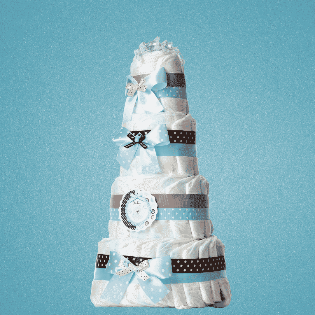 How to Make a Diaper Cake: An Introduction and Tutorial